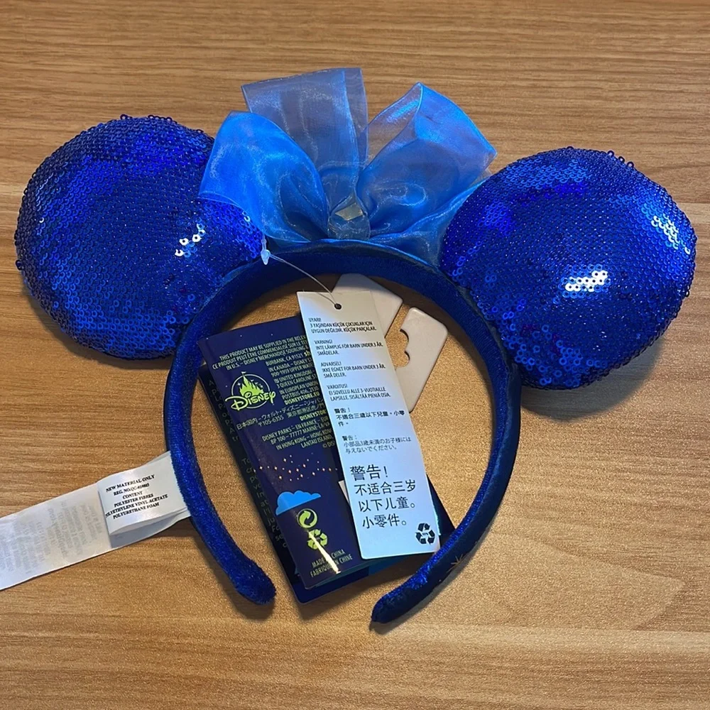 ๐ง๐ปโโ๏ธ PETER PAN DISNEY MINNIE MOUSE EAR HEADBAND - Picture 2 of 2